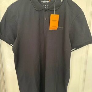 McLaren Charcoal Polo Shirt for Men